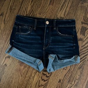 American Eagle High Rise Jean Shorts